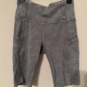 Lululemon Fast and Free Women's Biker shorts - Ice Dye
